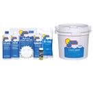 Kit de abertura de piscina com tabletes de cloro 11,3 kg Kit de abertura de piscina com tabletes de cloro 11,3 kg
