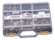 Kit De Abraçadeira Em Aço Inox C/ 120 Unid