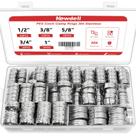 Kit de abraçadeiras de aço inoxidável Newdeli para anéis de crimpagem PEX
