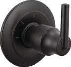Kit de acabamento com alça de chuveiro Delta Trinsic Matte Black