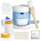 Kit de acabamento de tubos e azulejos DWIL Tile Paint Vanilla White