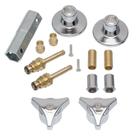 Kit de acabamento remodelador para banheira e chuveiro com 2 alças Danco Chrome