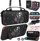Kit de accesorios de almacenamiento Xinocy 9 en 1 para Nintendo Switch