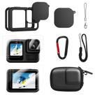 Kit de acessórios AAIOOEA para GoPro Hero 13 preto com capa e muito mais