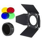 Kit de acessórios Barndoor Godox BD-10 para Godox AD300pro