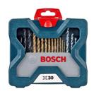 Kit de Acessorios Brocas e Bits X-Line com 30 pecas com Maleta BOSCH
