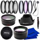 Kit de acessórios de filtro de lente Ultimaxx 58MM para Canon EOS