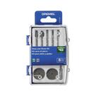 Kit De Acessórios De Micro Retífica Vidro/Pedra 9Pçs Dremel