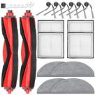 Kit de acessórios de reposição compatível com o aspirador robô Roborock Q10 S5/Q10 S5+/ Q10 X5/Q10 X5+