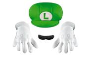 Kit de acessórios Disguise Nintendo Super Mario Luigi Child