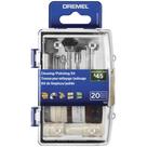 Kit de acessórios Dremel 726-01 Conjunto de 20 peças para limpeza e polimento
