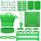 Kit de Acessórios Espírito de Equipe Verde Bonuci com 72 Peças