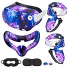 Kit de acessórios KANG YU compatível com Oculus Quest 2 Purple