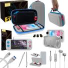 Kit de Acessórios Orzly para Nintendo Switch Lite com Capa e Mais