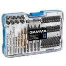 Kit de acessorios p/furadeira e parafusadeira com 72 peças - GAMMA Kit de acessorios p/furadeira e parafusadeira com 72 peças - GAMMA