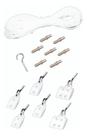Kit De Acessorios P/ Varal De Teto Maxeb