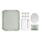 Kit de acessórios para armários U Brands Urban Garden com ímãs e espelho