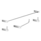 Kit De Acessórios Para Banheiro 4 Peças Metal Alto Brilho 2050TR Troia Kit De Acessórios Para Banheiro 4 Peças Metal Alto Brilho 2050TR Troia