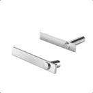 Kit de Acessórios para Banheiro Barra Modelo Patmos Aço Inox Prata Alto Brilho Kit de Acessórios para Banheiro Barra Modelo Patmos Aço Inox Prata Alto Brilho