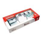 Kit de Acessórios para Banheiro Ouro Fino Unic 6 Peças Transparente Kit de Acessórios para Banheiro Ouro Fino Unic 6 Peças Transparente