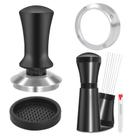 Kit de acessórios para café expresso Reoszeank 51 mm com tamper, ferramenta WDT