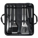 Kit de Acessórios para Churrasco TempPro 7 Peças em Aço Inoxidável