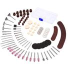 Kit de acessórios para ferramentas rotativas GOXAWEE 141 unidades de haste de 1/8 de polegada