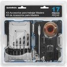 Kit De Acessórios Para Madeira Mdf Compensado C/ 17 Peças G19534AC - Gamma