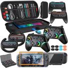 Kit de Acessórios para Videogame FYOUNG Switch 2 23 em 1 Kit de Acessórios para Videogame FYOUNG Switch 2 23 em 1