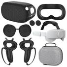 Kit de acessórios VZNEK para Oculus Quest 2, alça de cabeça, estojo, etc.