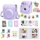 Kit de acessórios WOGOZAN para Fujifilm Instax Mini 12 lilás roxo