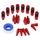 Kit de acoplador de ar e plugue FyPower 1/4 NPT 25 peças
