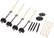 Kit de adaptador de areia para voleibol ao ar livre Park & Sun Sports Kit de adaptador de areia para voleibol ao ar livre Park & Sun Sports