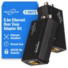 Kit de adaptador Ethernet sobre coaxial Nexuslink GCA-1200-KIT 1,2 Gbps