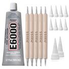 Kit de Adesivo Industrial GRAS Art E6000 110 mL