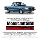 Kit De Adesivo Motorcraft Linha Ford - Interno Cofre Motor
