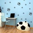 Kit de Adesivos Bolas de Futebol