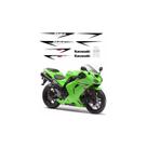 Kit de Adesivos Compatível Kawasaki Ninja ZX-10R 2007 Verde