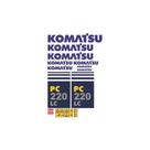 Kit de Adesivos Compatível Komatsu PC220LC Escavadeira Kit de Adesivos Compatível Komatsu PC220LC Escavadeira