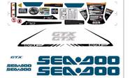 Kit de Adesivos Compatível Sea-Doo GTX 2018+ Azul