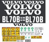 Kit de Adesivos Compatível Volvo BL70B 45 Unidades