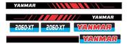 Kit de Adesivos Compatível Yanmar 2060-XT (7 un.)