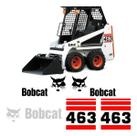 Kit de Adesivos Completo Compatível Bobcat 463