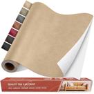 Kit de adesivos de reparo de couro Yikda Retro Beige 80 cm x 40 cm