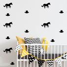Kit de Adesivos Decorativos Cavalo Fazenda