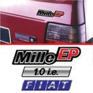 Kit De Adesivos Fiat Uno Mille EP 1.0 I.e Emblemas Resinados