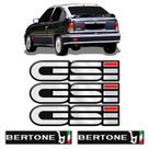 Kit de Adesivos Kadett GSI Bertone Resinado Modelo Original