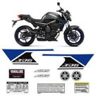 Kit de Adesivos Logo Yamaha Xj6 2013/2014 Faixa do Tanque