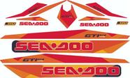 Kit De Adesivos Seadoo Gti 170 Se 2018 Vermelho