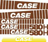 Kit de Adesivos Vinil UV Compatível Case 580H